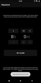 Warpclock 1.2. Скриншот 1