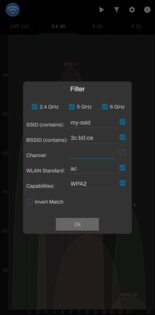 WLANScanner 1.3.2. Скриншот 3