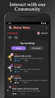 Dream Voices 8.5.8. Скриншот 7