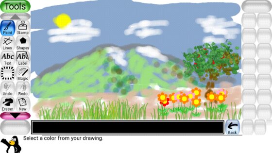 Tux Paint 0.9.35. Скриншот 3