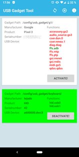 USB Gadget Tool 0.4. Скриншот 3