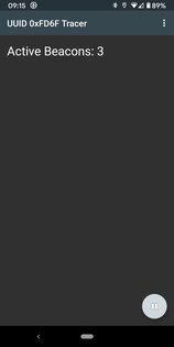 UUID 0xFD6F Scanner 0.9.1.17. Скриншот 1
