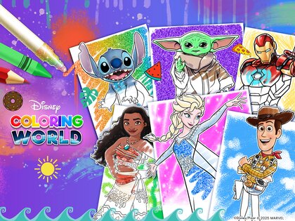 Disney: мир раскрасок 18.8.0. Скриншот 8