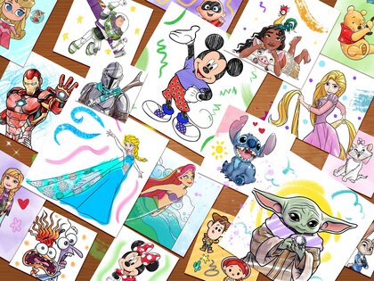 Disney: мир раскрасок 18.8.0. Скриншот 16