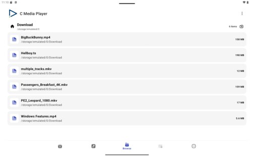 C Media Player 3.1.0. Скриншот 10