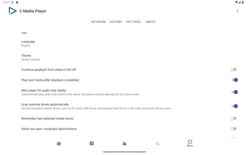 C Media Player 3.1.0. Скриншот 19