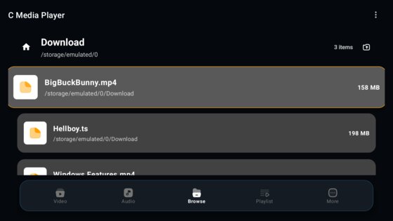 C Media Player 3.1.0. Скриншот 25