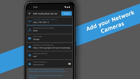 Motion Eye 1.0.6. Скриншот 19