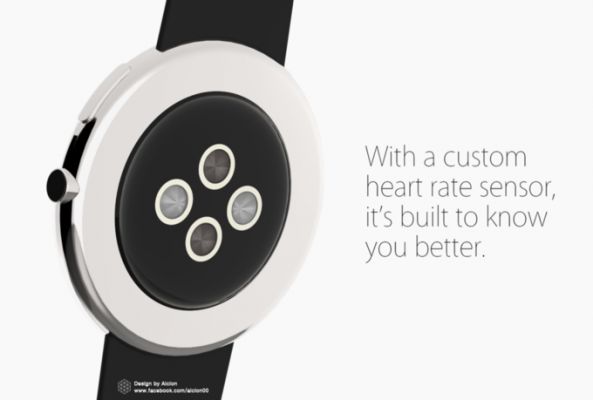 Как бы выглядели часы Apple Watch в круглом корпусе