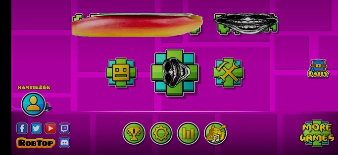 MangoGDPS (Geometry Dash Private Server). Скриншот 2