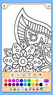 Mandala Coloring Pages 18.5.0. Скриншот 4