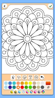 Mandala Coloring Pages 18.5.0. Скриншот 5