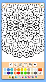 Mandala Coloring Pages 18.5.0. Скриншот 7