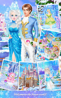 Princess Salon: Frozen Party. Скриншот 2