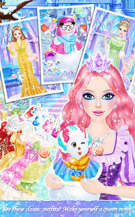 Princess Salon: Frozen Party. Скриншот 4
