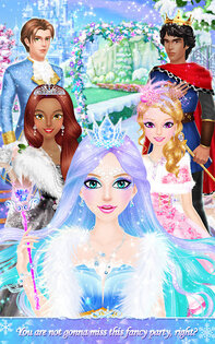 Princess Salon: Frozen Party. Скриншот 5
