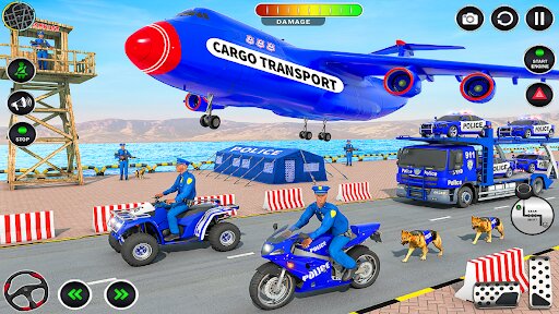 Police Cargo Transport 1.7.3. Скриншот 5