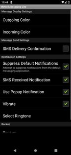 Metro Messaging Lite. Скриншот 3