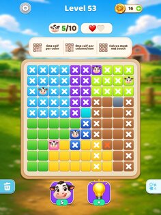 Moo Blitz: Cow Logic Puzzle 0.1.5. Скриншот 13