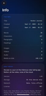 Nocean 0.2.0. Скриншот 4