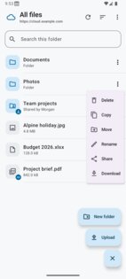 Simple Nextcloud 1.0.5. Скриншот 2