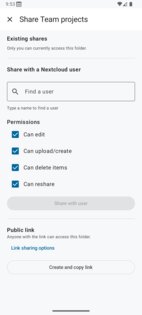 Simple Nextcloud 1.0.5. Скриншот 4