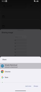 Simple Nextcloud 1.0.5. Скриншот 6