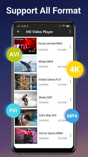 HD Video Player 3.6.0. Скриншот 3