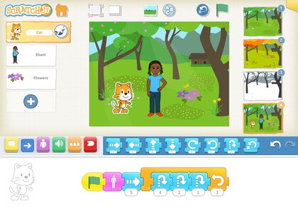 ScratchJr 1.5.11. Скриншот 1