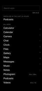 Focus Launcher 1.1.52. Скриншот 2