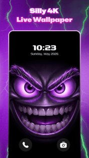 Smile Live Wallpaper 4K Themes. Скриншот 1