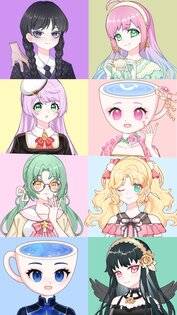 Anime Avatar Maker 3.7. Скриншот 1