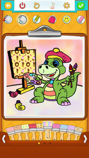 Dinosaur Coloring Pages. Скриншот 3