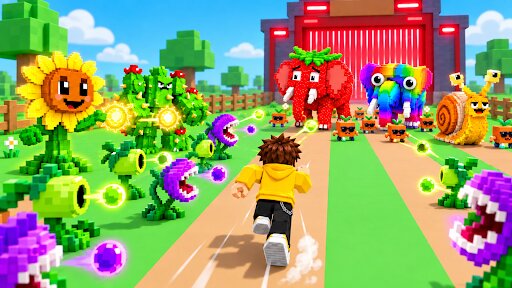 Plants Shooter:Monster Defense. Скриншот 3