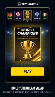 Ultimate 11 1.9.0. Скриншот 1