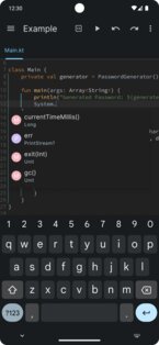 Cosmic IDE Rewrite 2.0.3. Скриншот 3