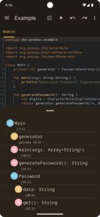 Cosmic IDE Rewrite 2.0.3. Скриншот 10