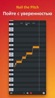 Nail the Pitch – Vocal Monitor 2.7. Скриншот 1