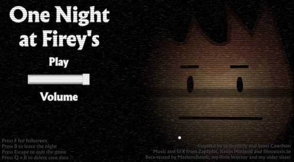 One night at Firey's. Скриншот 1