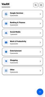 VaultX – Secure Password Manager 1.4.0. Скриншот 2