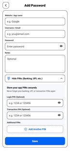 VaultX – Secure Password Manager 1.4.0. Скриншот 3