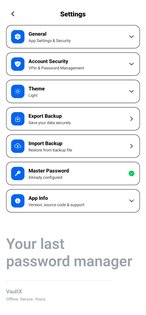 VaultX – Secure Password Manager 1.4.0. Скриншот 4
