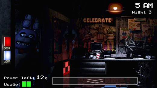 Игра Five Night's at Freddy's вышла на iOS