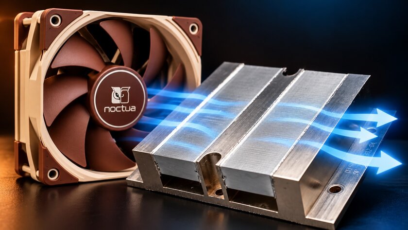 Noctua разрабатывает новый принцип охлаждения: для систем мощностью до 2000 Вт