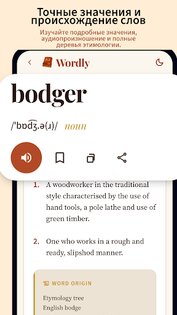 Wordly English Dictionary. Скриншот 2