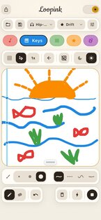 LoopInk: Draw Your Music 1.0.8. Скриншот 1
