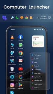 Launcher for Desktop Look 2.22. Скриншот 2