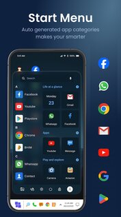 Launcher for Desktop Look 2.22. Скриншот 4