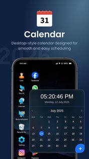 Launcher for Desktop Look 2.22. Скриншот 6
