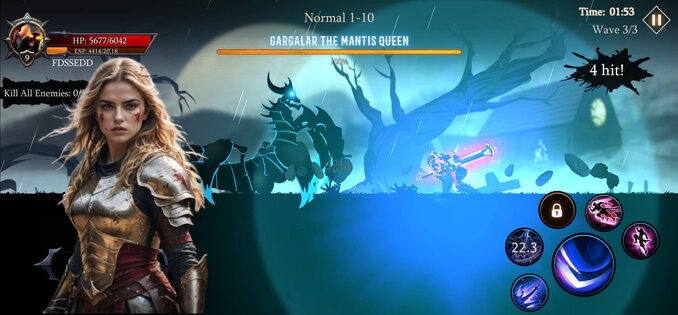 Shadow Slayer: The Last Warrior 1.23. Скриншот 2
